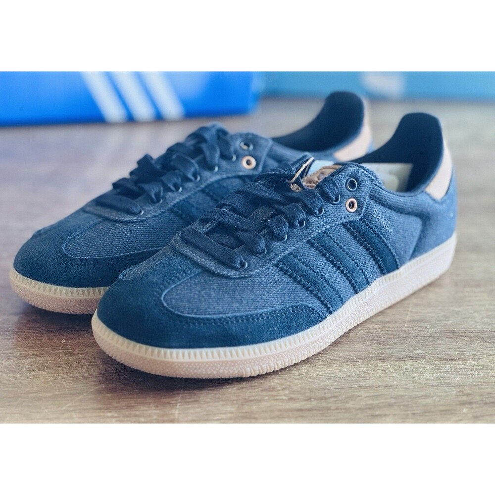 Men’s Size 6.5 adidas Samba OG Core Black Supplier Colour Gum IH6817 NIB